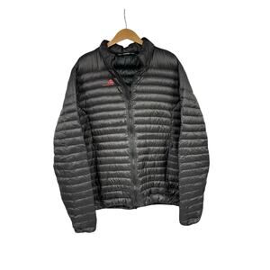 Westcomb Men’s Lightweight White Goose Down Jacket Black Hiking Warm Size XXL